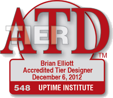 Badge de acreditación Uptime Institute ATD